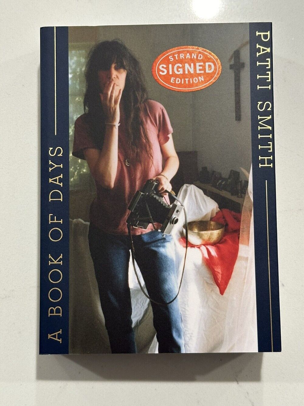 Patti Smith Signed A Book Of Days NEW Just Kids author Paperback AUTOGRAPHED #2